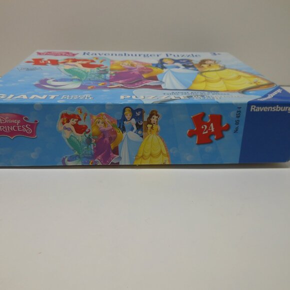 2017 Disney Princesses Pretty 24 Pieces Ravensburger Giant Floor Puzzle Complete - Picture 3 of 11